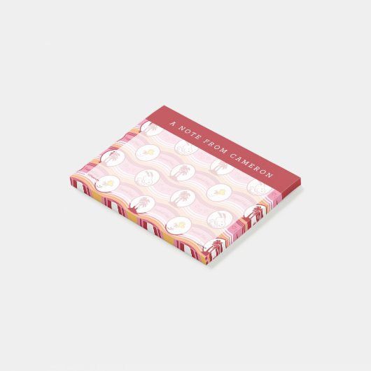 Erdnüsse | Tropische Süsse aus Snoopy und Holz Post-it Klebezettel (angewinkelt)