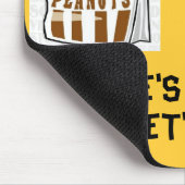 ERDNÜSSE U. POPCORN-AUFLAGE MOUSEPAD (Ecke)