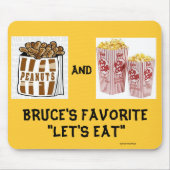 ERDNÜSSE U. POPCORN-AUFLAGE MOUSEPAD (Vorne)