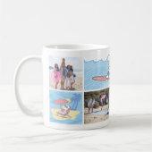 Erdnüsse | Urlaub am Strand | FotoCollage Kaffeetasse (Links)