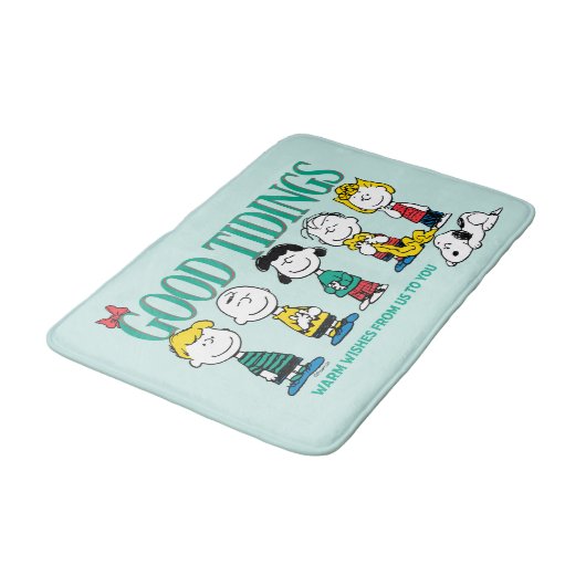 Erdnüsse | Urlaub Gute Dinge Badematte (Schrägansicht)