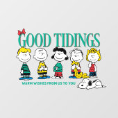 Erdnüsse | Urlaub Gute Dinge Fensteraufkleber (Blatt)