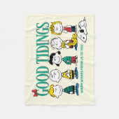 Erdnüsse | Urlaub Gute Dinge Fleecedecke (Vorderseite)