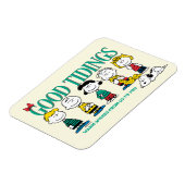 Erdnüsse | Urlaub Gute Dinge Magnet (Linke Seite)