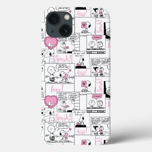 Erdnüsse | Valentine Herz Liebe Muster Case-Mate iPhone Hülle (Rückseite)
