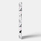 Erdnüsse | Valentine Herz Liebe Muster Case-Mate iPhone Hülle (Rückseite / Rechts)