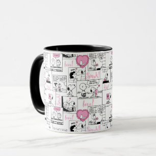 Erdnüsse Valentine Herz Liebe Muster Tasse