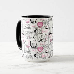 Erdnüsse   Valentine Herz Liebe Muster Tasse
