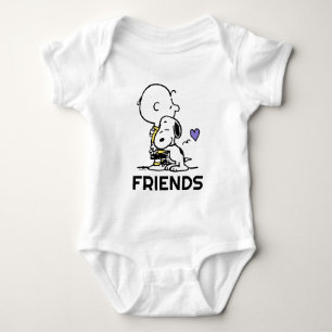 Erdnüsse   Valentinstag   Charlie Brown & Snoopy Baby Strampler