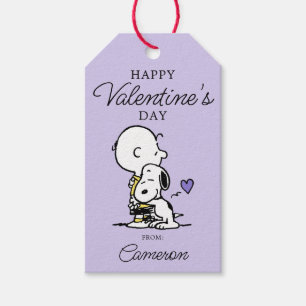 Erdnüsse   Valentinstag   Charlie Brown & Snoopy Geschenkanhänger