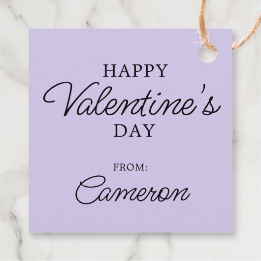 Erdnüsse | Valentinstag | Charlie Brown & Snoopy Geschenkanhänger (Rückseite)