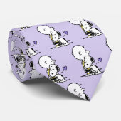 Erdnüsse | Valentinstag | Charlie Brown & Snoopy Krawatte (Gerollt)