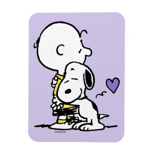 Erdnüsse   Valentinstag   Charlie Brown & Snoopy Magnet