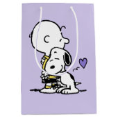 Erdnüsse | Valentinstag | Charlie Brown & Snoopy Mittlere Geschenktüte (Vorderseite)