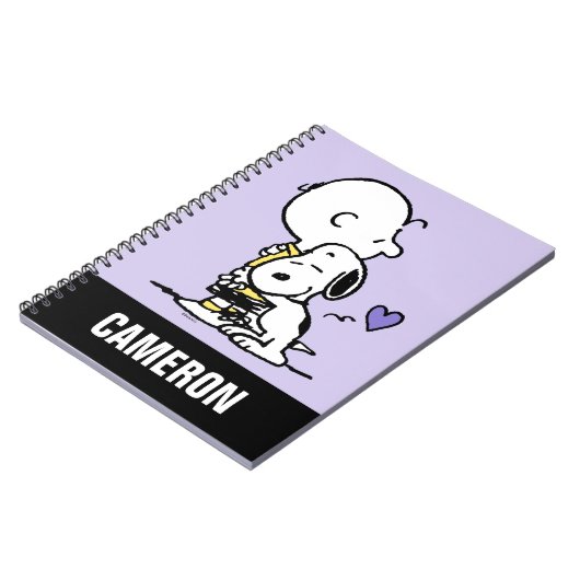 Erdnüsse | Valentinstag | Charlie Brown & Snoopy Notizblock (Linke Seite)