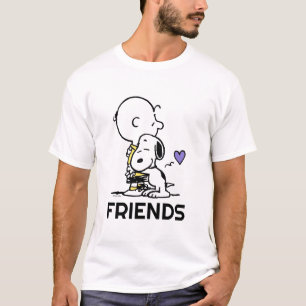 Erdnüsse Valentinstag Charlie Brown & Snoopy T-Shirt