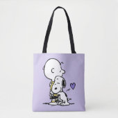 Erdnüsse | Valentinstag | Charlie Brown & Snoopy Tasche (Vorderseite)
