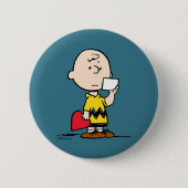 Erdnüsse | Valentinstag Charlie Brown Valentine Button (Vorderseite)
