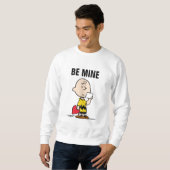 Erdnüsse | Valentinstag Charlie Brown Valentine Sweatshirt (Vorne ganz)