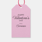 Erdnüsse | Valentinstag | Herz Charlie Brown Geschenkanhänger (Rückseite)