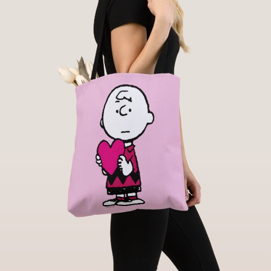 Erdnüsse | Valentinstag | Herz Charlie Brown Tasche (Von Nahem)