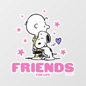 Erdnüsse | Valentinstag | Lebensfreunde Fensteraufkleber (Blatt)