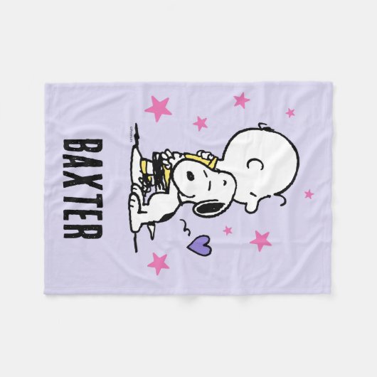 Erdnüsse | Valentinstag | Lebensfreunde Fleecedecke (Vorderseite (Horizontal))