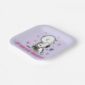 Erdnüsse | Valentinstag | Lebensfreunde Pappteller (Gewinkelt)