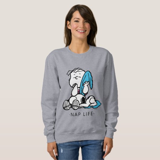 Erdnüsse | Valentinstag | Linus und Snoopy Sweatshirt (Vorne ganz)