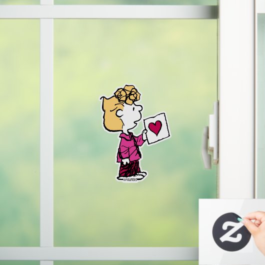 Erdnüsse | Valentinstag | Sally Valentine Card Fensteraufkleber (Zuhause)