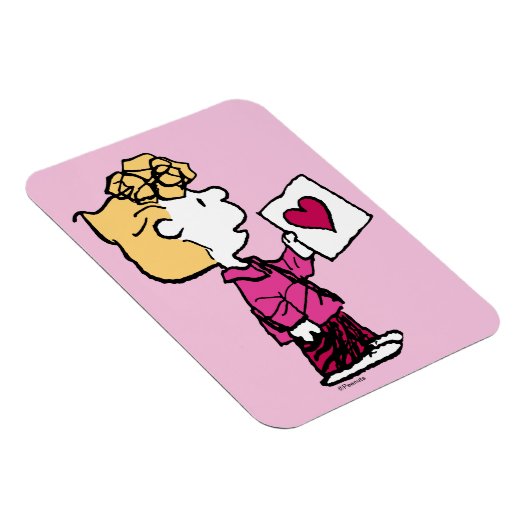 Erdnüsse | Valentinstag | Sally Valentine Card Magnet (Rechte Seite)