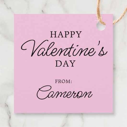 Erdnüsse | Valentinstag | Snoopie mit Valentinen Geschenkanhänger (Rückseite)