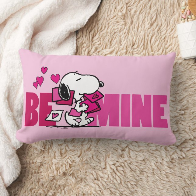 Erdnüsse | Valentinstag | Snoopy Be Mine Lendenkissen (Decke)