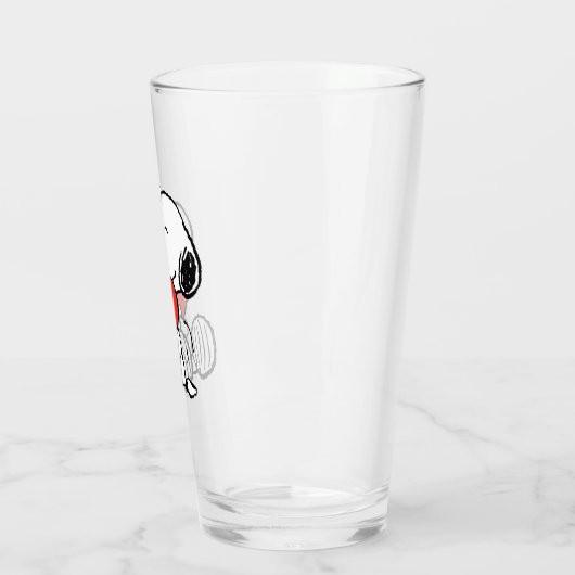Erdnüsse | Valentinstag | Snoopy Heart Hug Glas (Links)