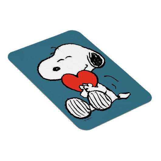Erdnüsse | Valentinstag | Snoopy Heart Hug Magnet (Rechte Seite)