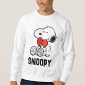Erdnüsse | Valentinstag | Snoopy Heart Hug Sweatshirt (Vorderseite)