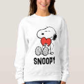 Erdnüsse | Valentinstag | Snoopy Heart Hug Sweatshirt (Vorderseite)