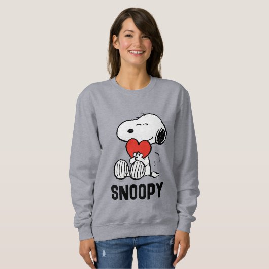 Erdnüsse | Valentinstag | Snoopy Heart Hug Sweatshirt (Vorne ganz)