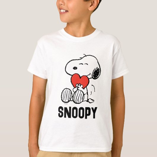 Erdnüsse | Valentinstag | Snoopy Heart Hug T-Shirt (Vorderseite)