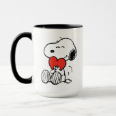 Erdnüsse | Valentinstag | Snoopy Heart Hug Tasse (Links)