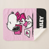 Erdnüsse | Valentinstag | Snoopy Sherpadecke (Vorderseite (Horizontal))