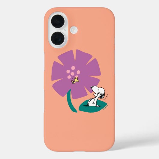Erdnüsse | Veranschaulichung der Lila Blume der Na Case-Mate iPhone Hülle (Rückseite)