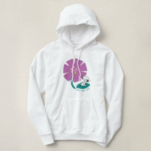 Erdnüsse Veranschaulichung der Lila Blume der Na Hoodie
