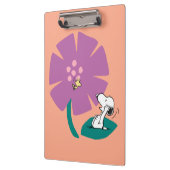 Erdnüsse | Veranschaulichung der Lila Blume der Na Klemmbrett (Links)