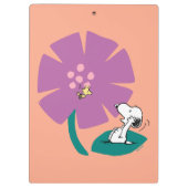 Erdnüsse | Veranschaulichung der Lila Blume der Na Klemmbrett (Rückseite)