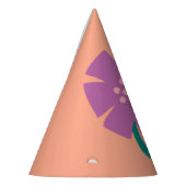 Erdnüsse | Veranschaulichung der Lila Blume der Na Partyhütchen (Links)