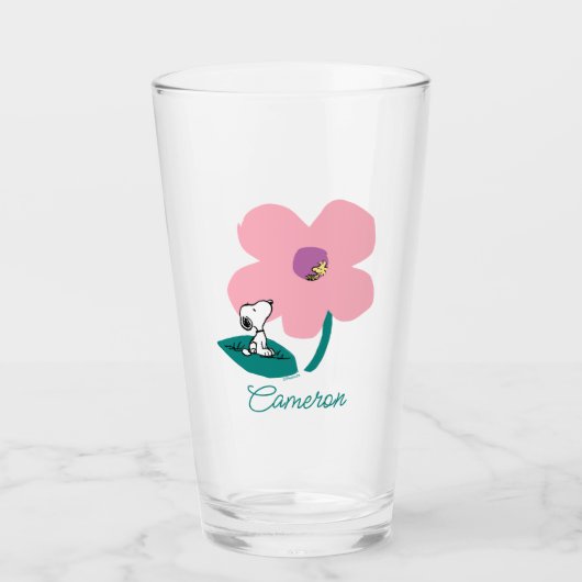 Erdnüsse | Veranschaulichung | Name hinzufügen Glas (Vorderseite)