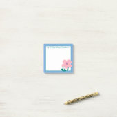 Erdnüsse | Veranschaulichung | Name hinzufügen Post-it Klebezettel (Auf Schreibtisch)