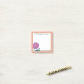 Erdnüsse | Veranschaulichung | Name hinzufügen Post-it Klebezettel (Auf Schreibtisch)