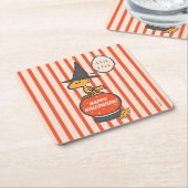 Erdnüsse | Vintage Holzbalkenpflaster Rechteckiger Pappuntersetzer (angewinkelt)